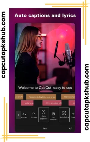 Download CapCut Mod APK (Premium Unlocked) v15.7.10 Free & Pro Editing Unlocked 5 Auto-Caption