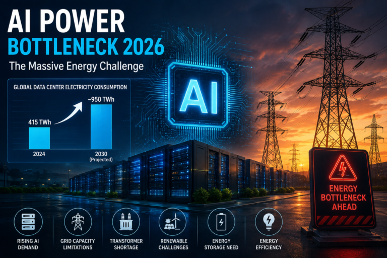 AI Power Bottleneck 2026: The Massive Energy Challenge