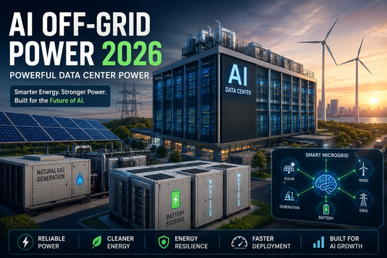 AI Off-Grid Power 2026: Powerful Data Center Power