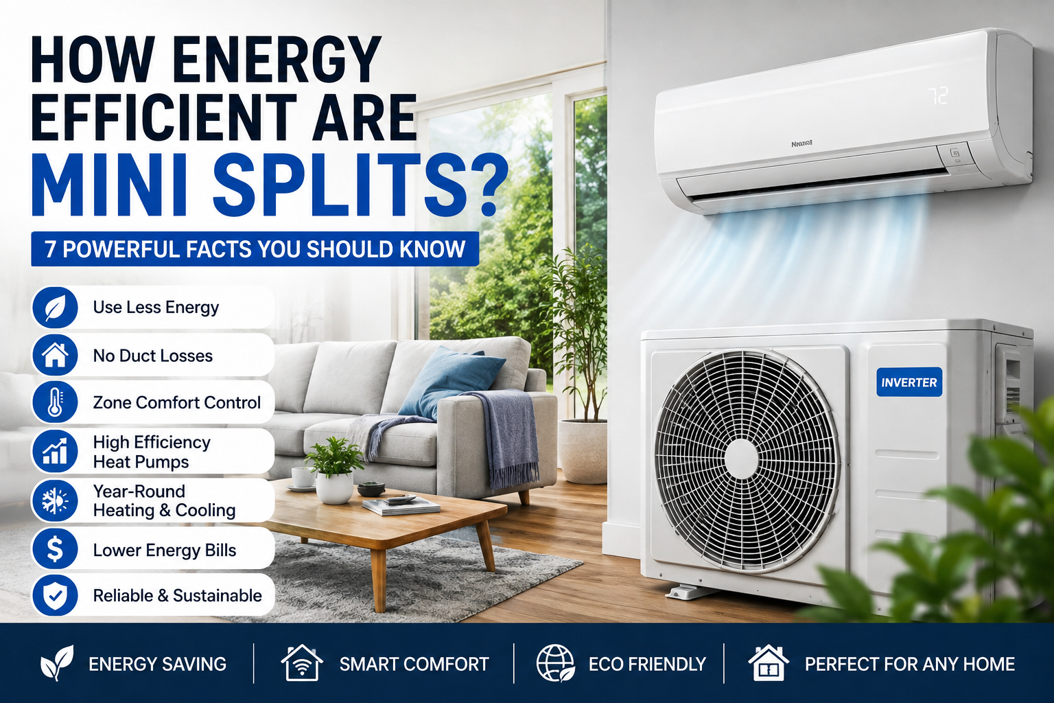How Energy Efficient Are Mini Splits?