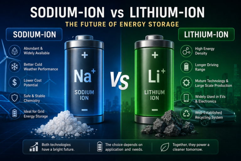 Sodium-Ion vs Lithium-Ion
