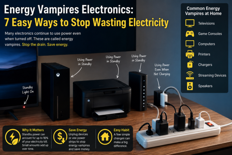 Energy Vampires Electronics