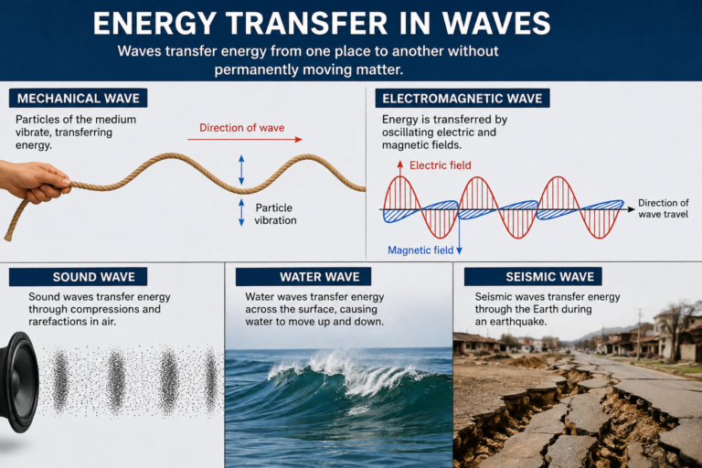 Energy Transfer in Waves
