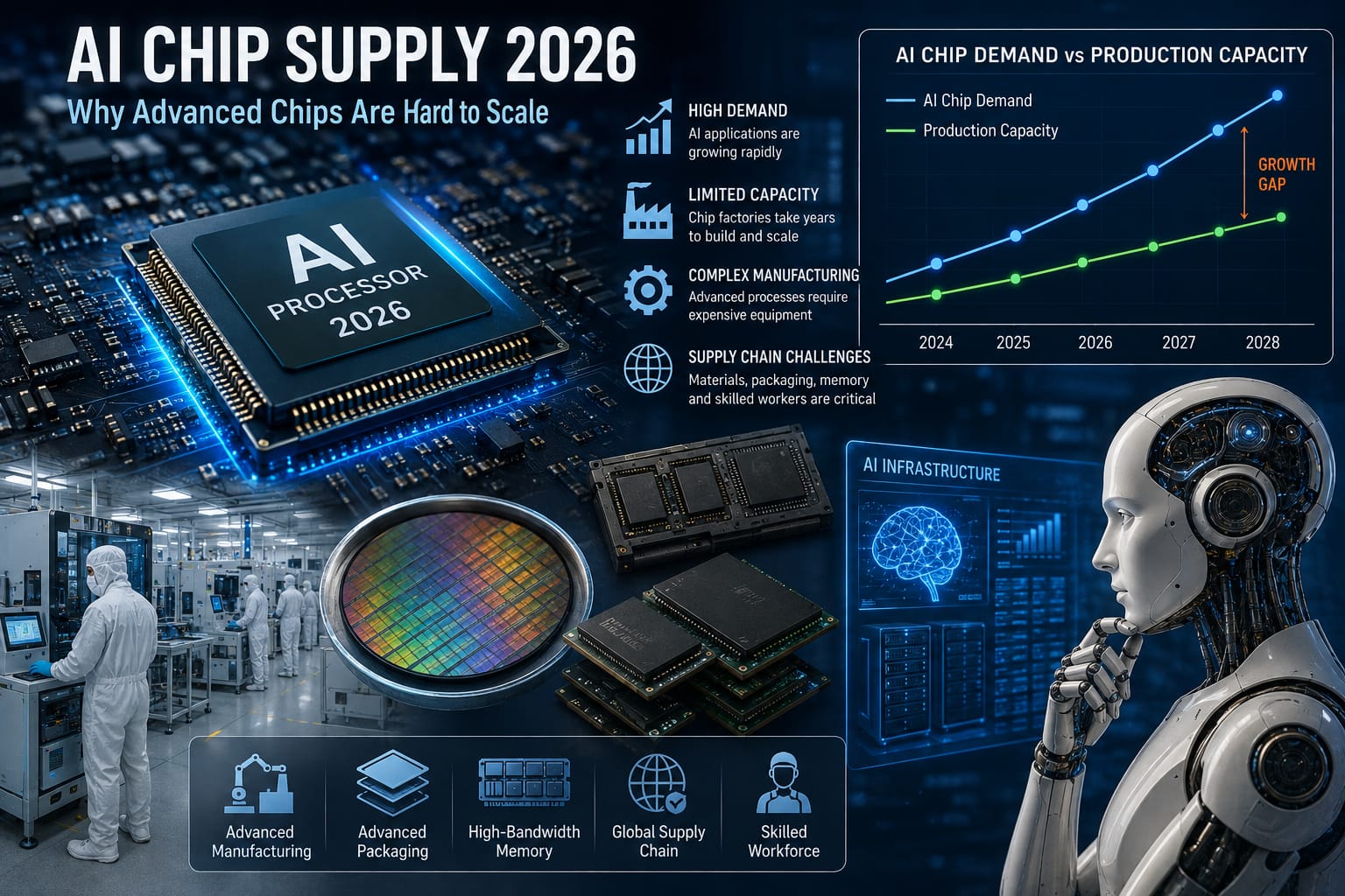 AI Chip Supply 2026: Why Advanced Chips Are Hard to Scale