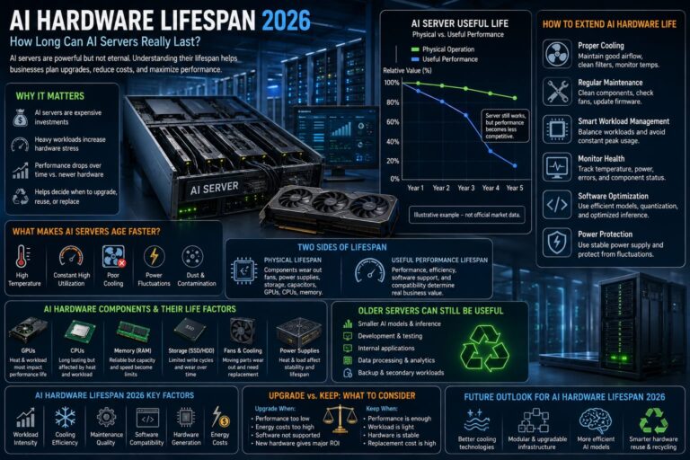 AI Hardware Lifespan 2026: How Long Can AI Servers Really Last?