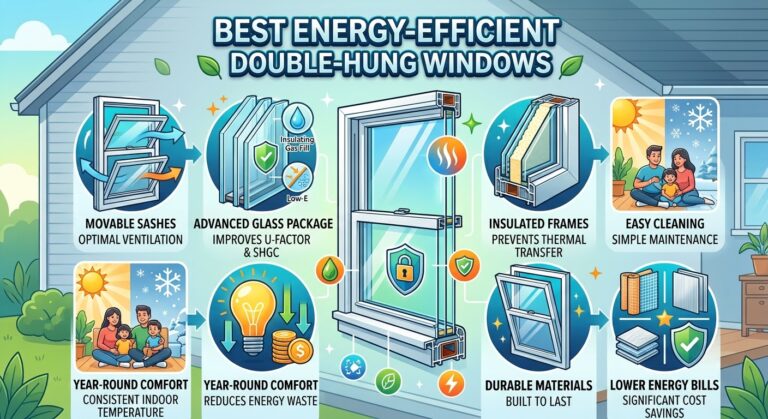 Best Energy-Efficient Double-Hung Windows: 7 Smart Choices for 2026