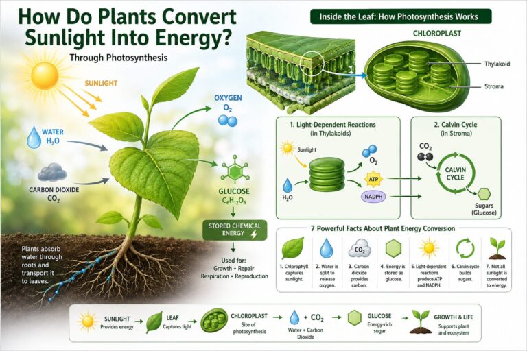 How Do Plants Convert Sunlight Into Energy