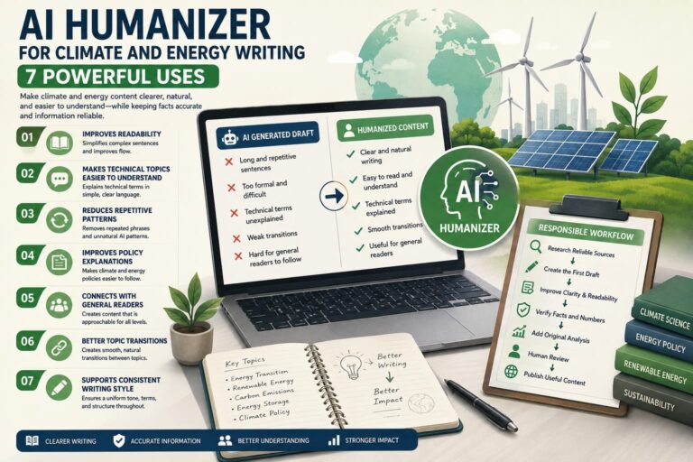 AI Humanizer for Climate and Energy Writing: 7 Powerful Uses