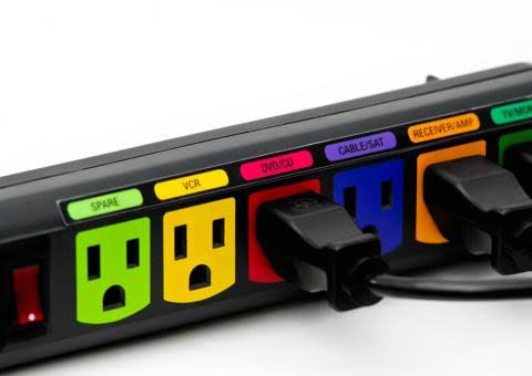 Use Power Strips for Energy Vampires Electronics