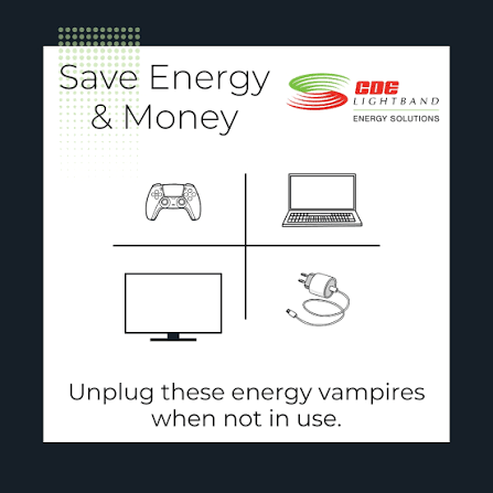 Unplug Energy Vampires Electronics When They Are Not Needed