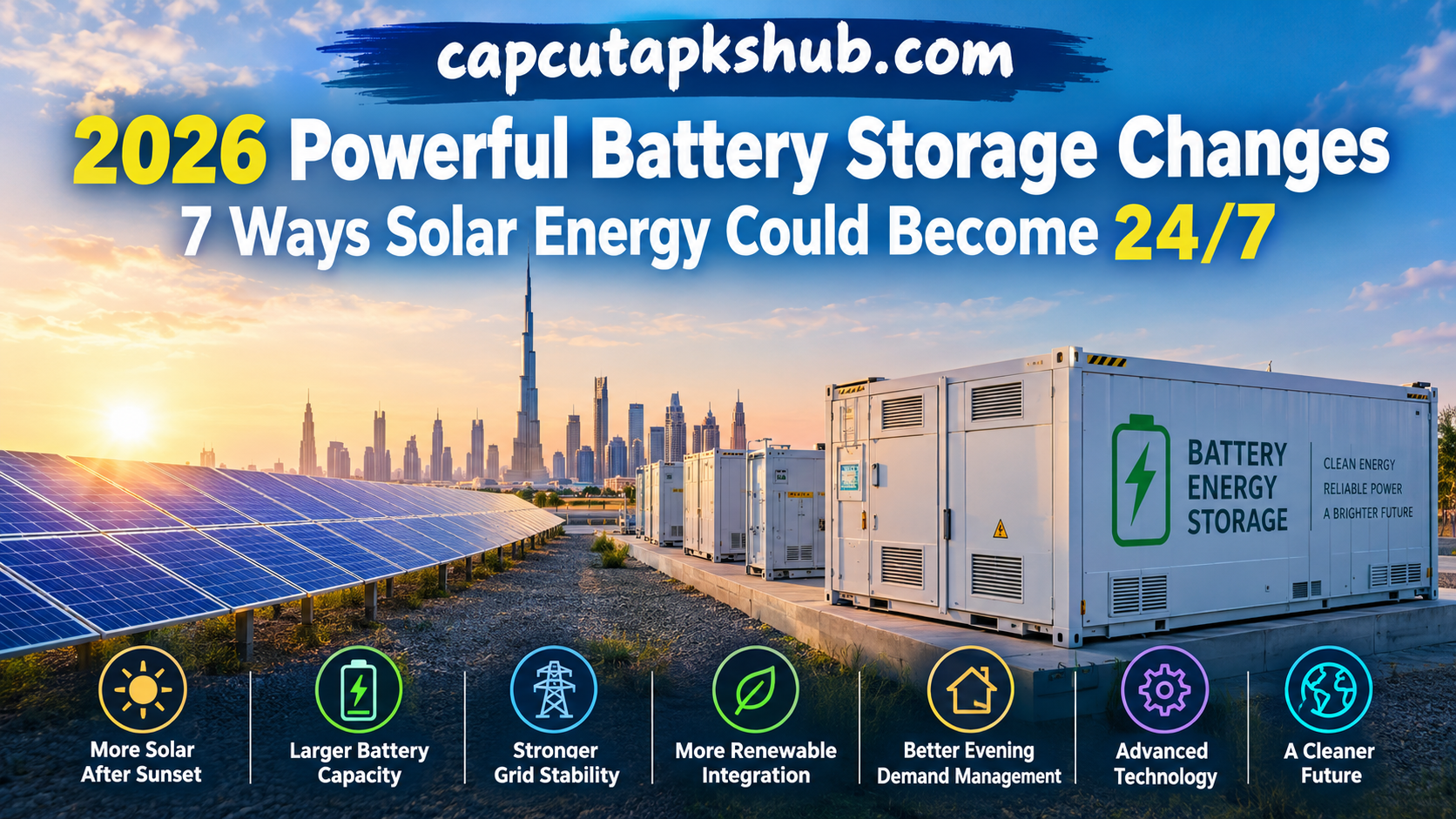 2026 Powerful Battery Storage Changes