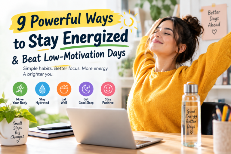 9 Powerful Ways to Stay Energized