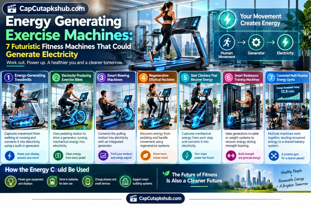 Energy Generating Exercise Machines