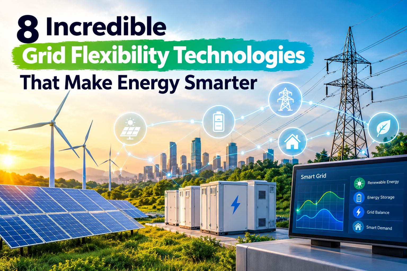 8 Incredible Grid Flexibility Technologies That Make Energy Smarter